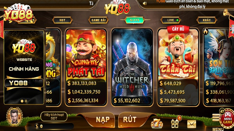 Giới thiệu về slot game Yo88